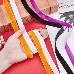 Тема хеллоуин 20 комплект 4 цвета односторонняя бархатная лента OCOR-CA0001-05