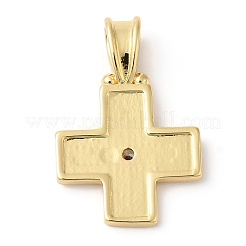 Стойки обшивки латунь микро проложить Циркон подвеску&nbsp;KK-R143-13G