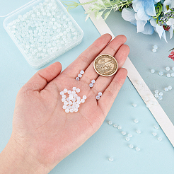 400 шт. круглые бусины из опалита&nbsp;GLAA-DC0001-11