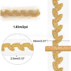 Лист узор стекляруса бисер отделка бисером окантовка&nbsp;OCOR-FG0001-33