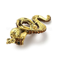 Брошь-булавка в виде змеи со стразами&nbsp;JEWB-A034-08AG