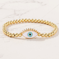 Латунь растягивающийся браслет от сглаза BG3355