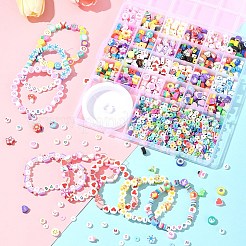 Наборы для изготовления браслетов из полимерной глины своими руками heishi DIY-FS0008-61