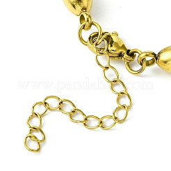 Ионное покрытие (ip) 304 нержавеющая сталь бусины ожерелья NJEW-C053-03G