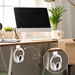 Настенная плавающая полка из АБС-пластика для наушников&nbsp;ODIS-WH0099-144B