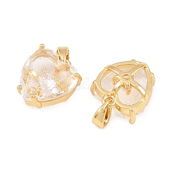 Латунные микро проложить кубического циркония подвески&nbsp;KK-I475-03G-01