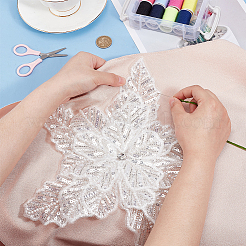 Аксессуары для стеклянных цветочных орнаментов&nbsp;PATC-WH0005-63