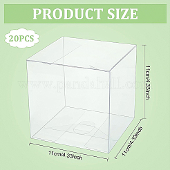 Складные прозрачные коробки из ПВХ&nbsp;CON-BC0005-77C