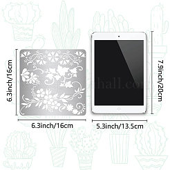 Трафареты для штампов из нержавеющей стали DIY-WH0238-045