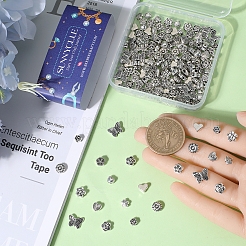 200шт 10 стиля бусины из сплава в тибетском стиле&nbsp;FIND-SC0008-21