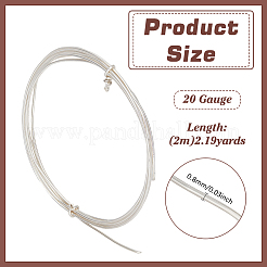 2м 925 серебряной проволоки&nbsp;STER-BC0003-90