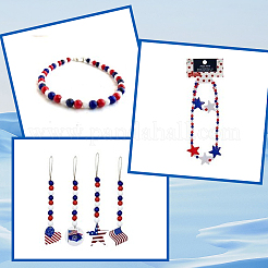 Непрозрачные акриловые бусины&nbsp;MACR-SP0001-27A-05