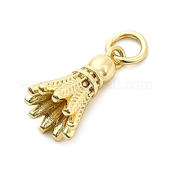 Латунные подвески&nbsp;KK-C134-32B-G