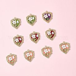 10 шт. Подвески из сплава с эмалью ENAM-FS0003-23