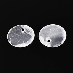 Натуральные подвески в форме диска из оболочки Capiz BSHE-T014-03