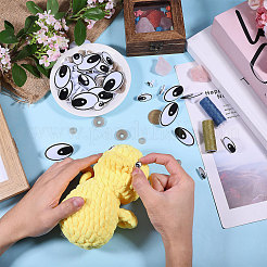 Кукольные глаза из пластика/смолы&nbsp;DIY-GL0005-64A