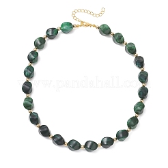 Двухцветные акриловые витые бусы&nbsp;NJEW-JN05840-02