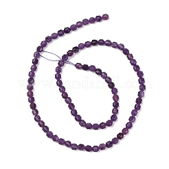 Натуральный лепидолит / пурпурный слюдяный камень бисер пряди G-A260-A04-01