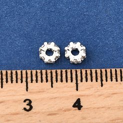 Латунные микропаве из прозрачного кубического циркония KK-K300-02A-S