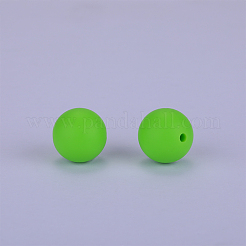 Круглые силиконовые фокусные бусины&nbsp;SI-JX0046A-119