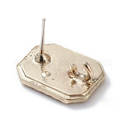 (дефектная распродажа) серьги-гвоздики из сплава PALLOY-XCP0001-72B