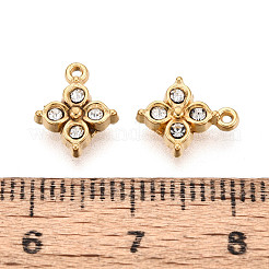 Подвески из нержавеющей стали 304 со стразами&nbsp;STAS-N110-41G