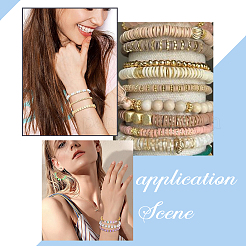 1500шт 6 стиля пластиковые бусины ccb&nbsp;CCB-SC0001-07