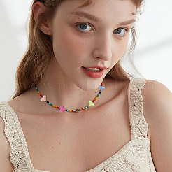 80 шт. 8-х цветные гальванизированные непрозрачные акриловые бусины&nbsp;OACR-CA0001-24