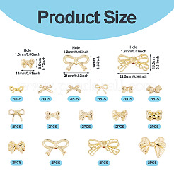30 шт. 15 стиля стойки гальванизированные сплавные бусины FIND-TA0006-78