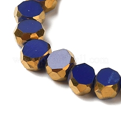 Стеклянные бусины с гальваническим покрытием  EGLA-P061-01A-05