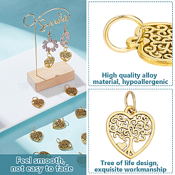 100 шт. Подвески из сплава в тибетском стиле&nbsp;PALLOY-GO00038