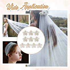 10 шт. Компьютеризированная вышивка ткань утюгом / пришить патчи DIY-GO0002-18