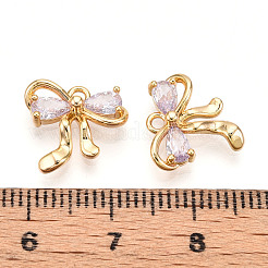 Латунные микро проложить кубического циркония подвески&nbsp;KK-N261-92C-G