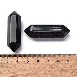 Синтетический голубой авантюрин с двойными наконечниками G-C153-01A