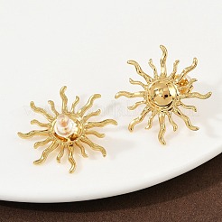 Серьги-гвоздики из нержавеющей стали 304&nbsp;EJEW-H164-01B-G