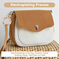 16шт 4 стиля сплава пружинное кольцо ворот FIND-DR0001-69G