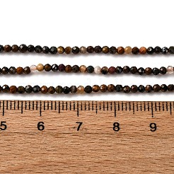 Естественно тигровый глаз шарик нити&nbsp;LS-G-L629-B02-2mm