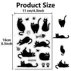 Изготовленные на заказ пластиковые прозрачные штампы из ПВХ DIY-WH0439-0412