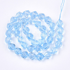 Синтетический кристалл кварца бусины нити G-T108-29C