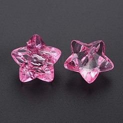 Прозрачные акриловые бусины&nbsp;X-MACR-S373-76-B