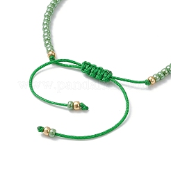 Женские плетеные браслеты из натуральных смешанных драгоценных камней и стеклянных бусин&nbsp;BJEW-MZ00245