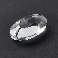 Прозрачное стекло большие подвески GLAA-F118-08