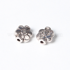 Сплавочные овальные бусины тибетского стиля  LF0203Y-NF