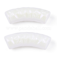 Запекание окрашенных акриловых трубчатых бусин OACR-N137-02