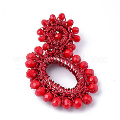 Стеклянные подвески&nbsp;FIND-T039-03D