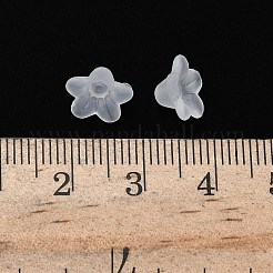 Прозрачные матовые акриловые цветочные бусины&nbsp;X-PL554