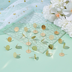 150 шт. фурнитура для сережек-гвоздиков из нержавеющей стали 304&nbsp;STAS-ME0001-46