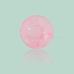 3 прядь стеклянных круглых бусин DGLA-LT0001-02A