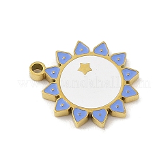 Подвески из нержавеющей стали 304 с эмалью STAS-U039-12G