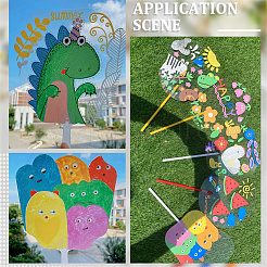 Ручной вентилятор из пвх DIY-WH20002-86B